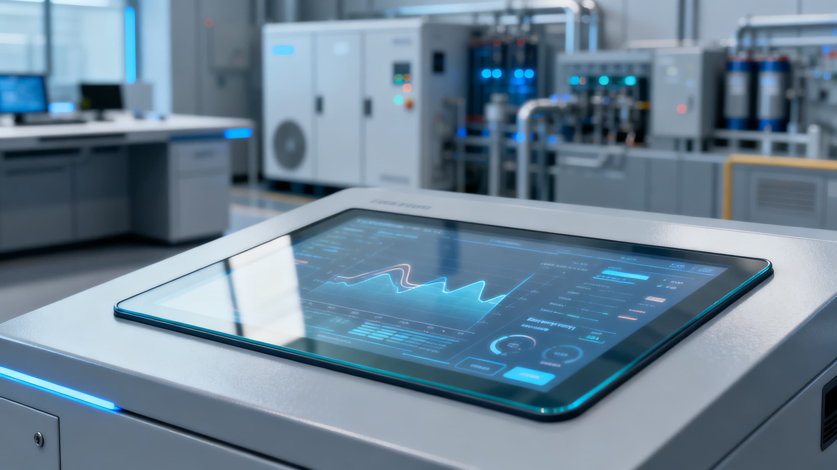 Grid-forming energy storage site controller panel