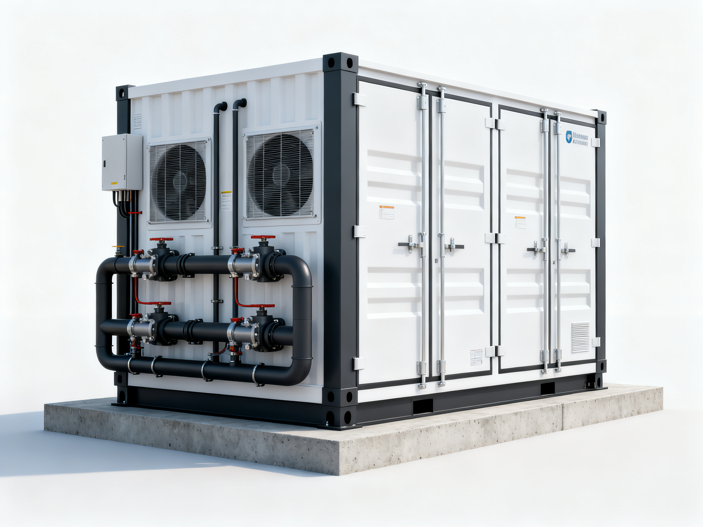 Liquid-cooled outdoor battery energy storage cabinet